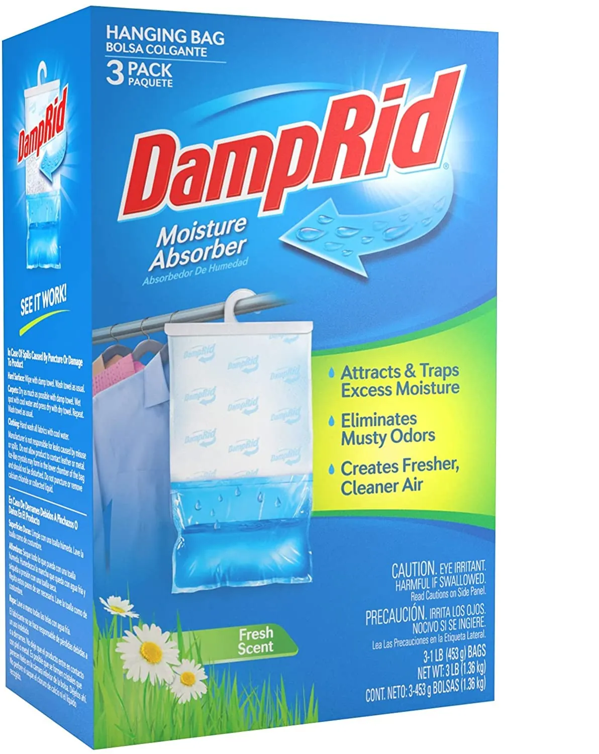 DampRid Hanging Bag Review: Closet Moisture Control