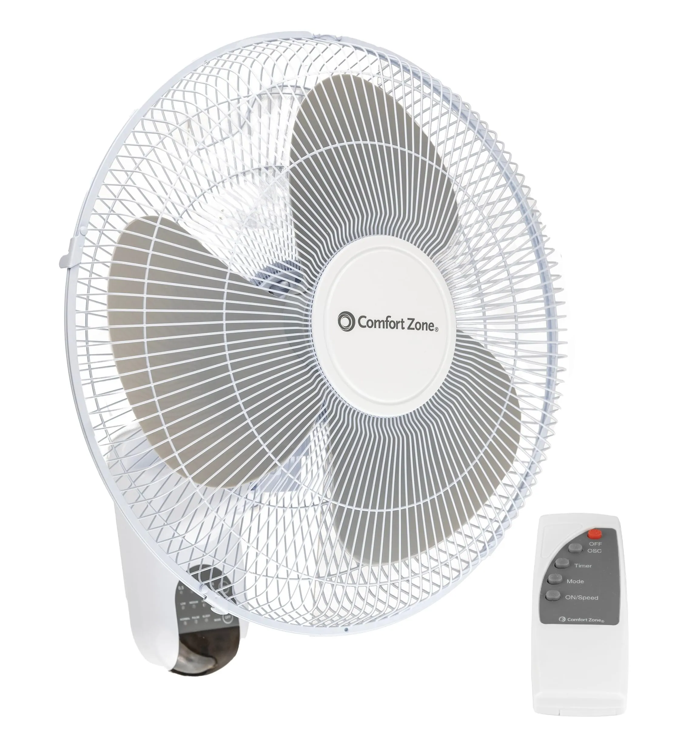 Comfort Zone 16-Inch Wall Fan Review: Airflow a...