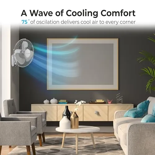 Comfort Zone 16-Inch Wall Fan Review: Airflow and Value image 7