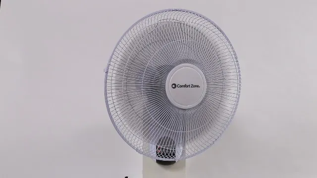 Comfort Zone 16-Inch Wall Fan Review: Airflow and Value image 8