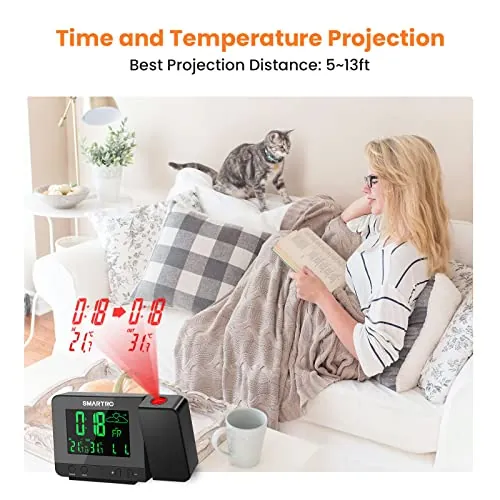 SMARTRO SC31B Projection Alarm Clock Review image 6