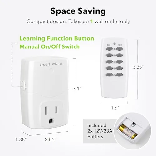 BN-LINK Remote Outlet Review: Easy Home Light Control image 6