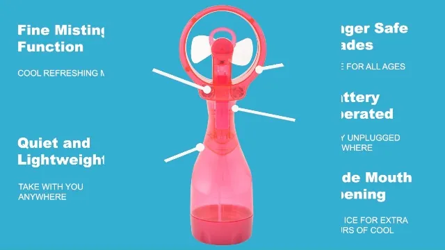 O2COOL Deluxe Misting Fan Review: Portable Cooling image 7
