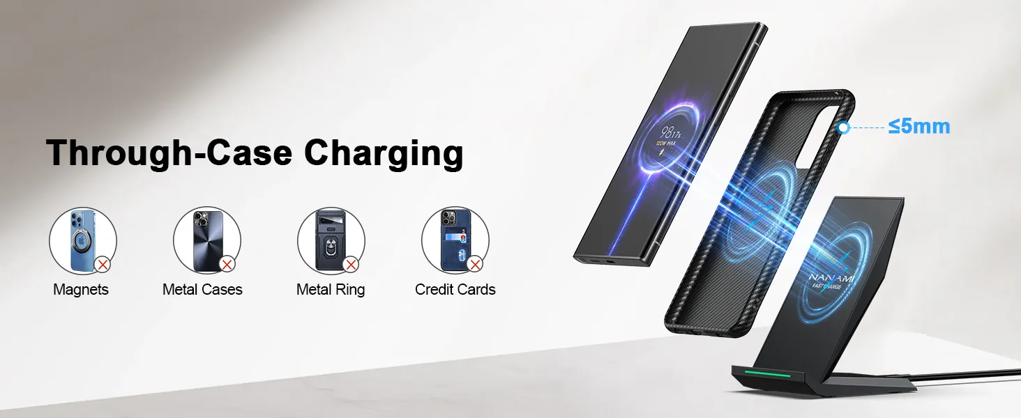 NANAMI Fast Wireless Charger Review: Stand Charging Value image 9