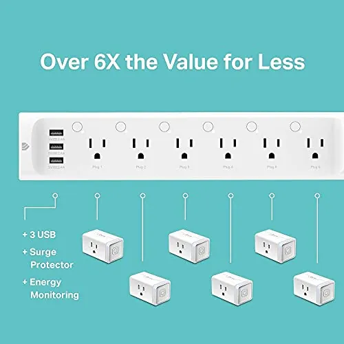 Kasa Smart Plug Power Strip HS300 Review image 4