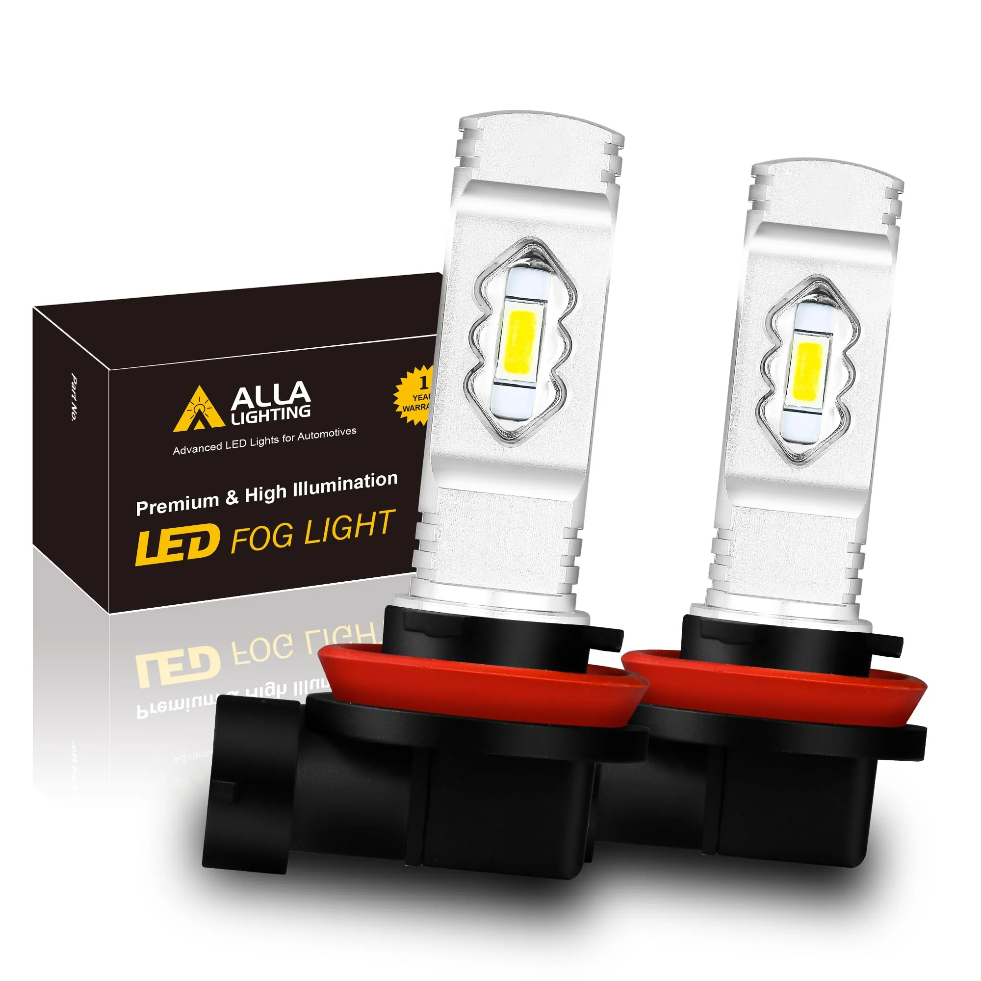 Alla Lighting H8 H11 LED Fog Light Bulbs Review image 8