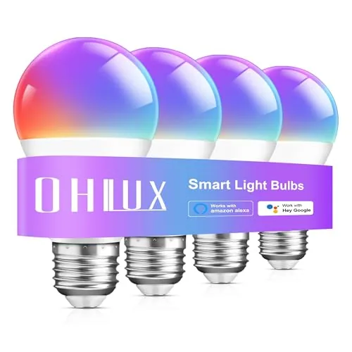 OHLUX Smart Light Bulbs Review: Alexa WiFi Lighting