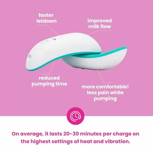 LaVie 2-in-1 Warming Lactation Massager Review image 2