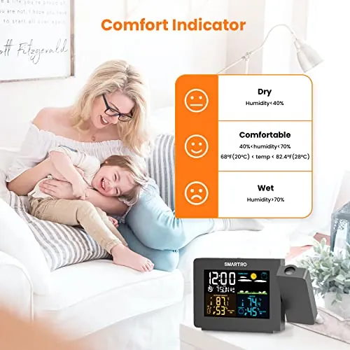 SMARTRO SC91 Projection Alarm Clock Review image 6
