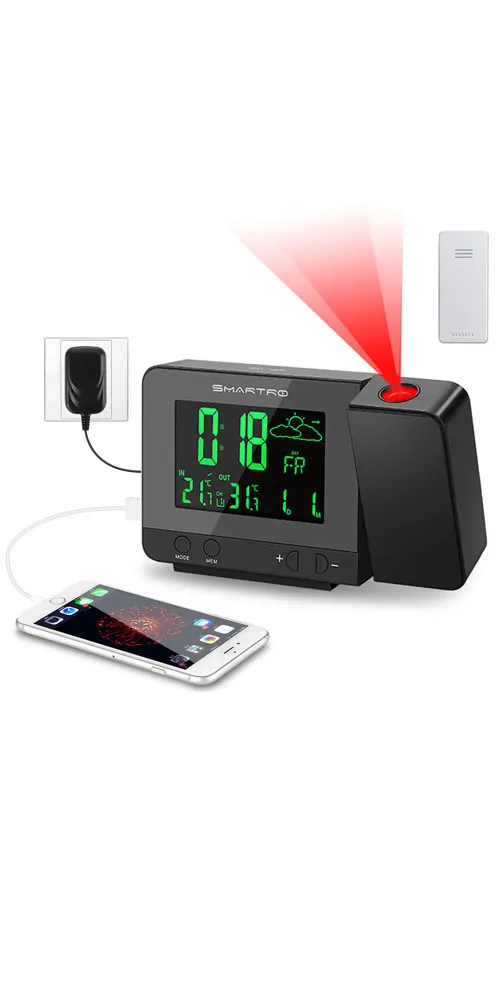 SMARTRO SC91 Projection Alarm Clock Review image 9