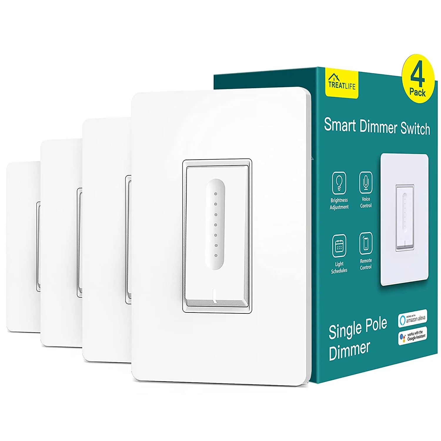 TREATLIFE Smart Dimmer Switch 4 Pack Review