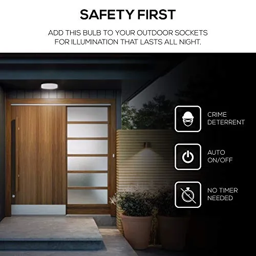 Amazon Basics A19 Dusk to Dawn LED Bulb Review image 6