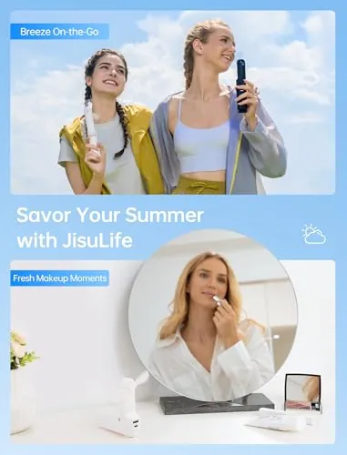 JISULIFE 3 IN 1 Handheld Mini Fan Review image 7