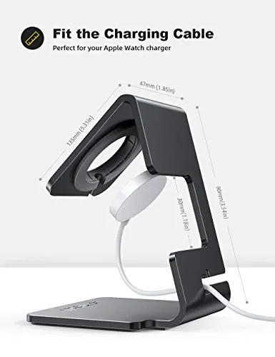 Lamicall Watch Stand Review: Apple Watch Charging Dock image 5
