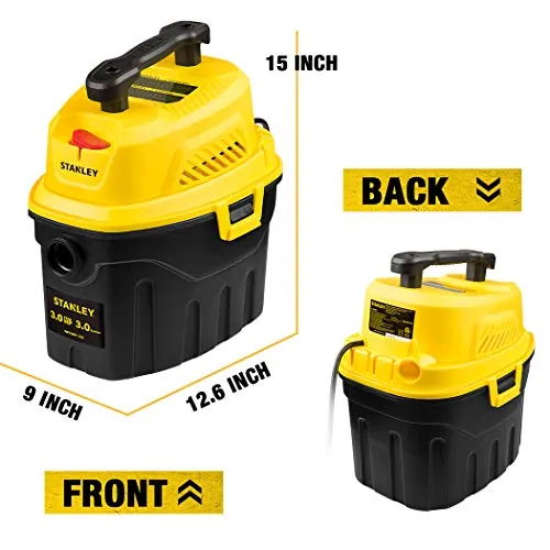 STANLEY 3 Gallon Wet Dry Vacuum Review image 4