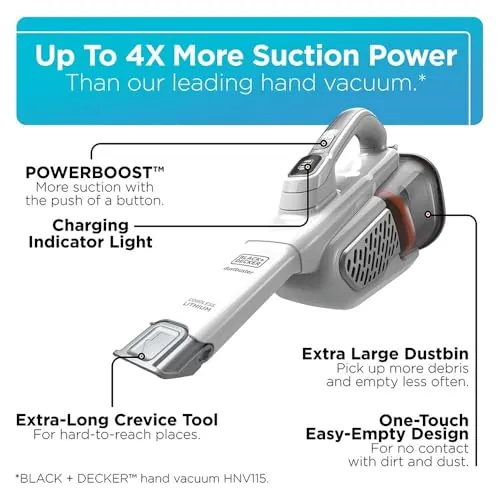 BLACK+DECKER HHVK320J10 Review: Cordless Hand Vacuum image 3