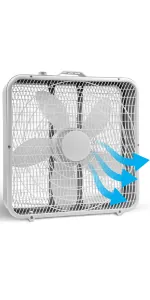 Comfort Zone CZ200ABK Box Fan Review image 9