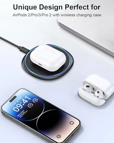 NANAMI Fast Wireless Charger Review: 2-Pack Qi Pad image 4