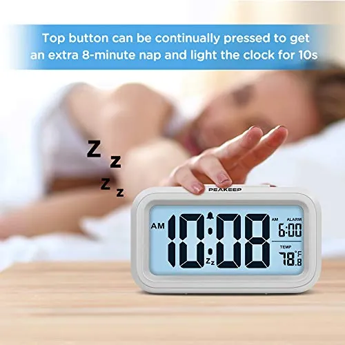 Peakeep Night Light Digital Alarm Clock Review image 4