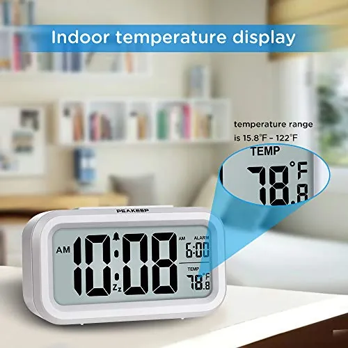 Peakeep Night Light Digital Alarm Clock Review image 5