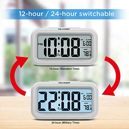 Peakeep Night Light Digital Alarm Clock Review image 6
