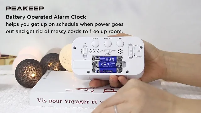 Peakeep Night Light Digital Alarm Clock Review image 8