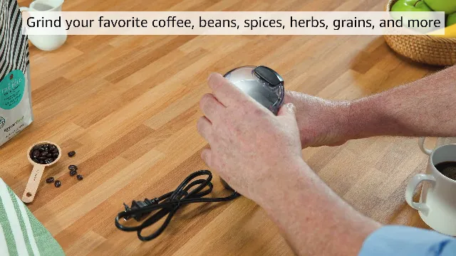 BLACK+DECKER One Touch Coffee Grinder Review image 8