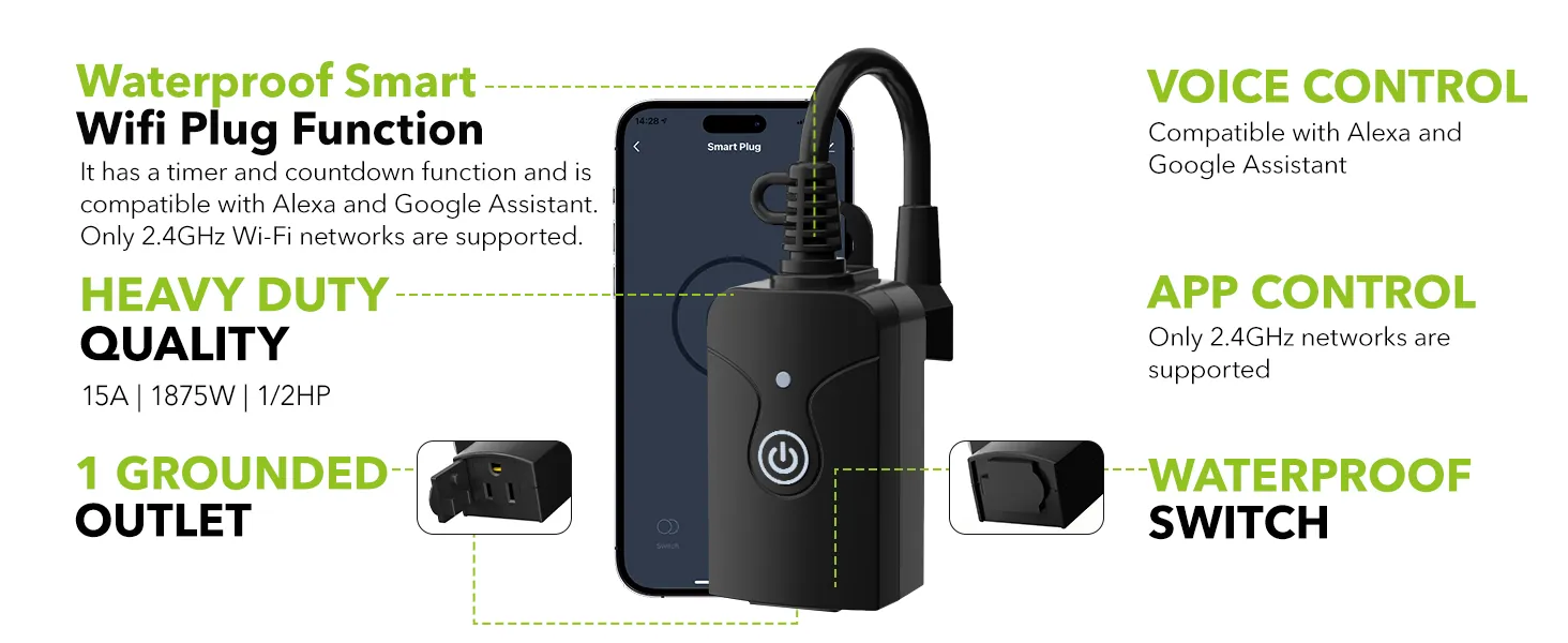 HBN Outdoor Smart WiFi Plug Review: App Control and Value image 9