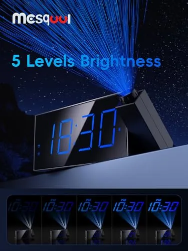 Mesqool Projection Alarm Clock Review for Bedrooms image 5