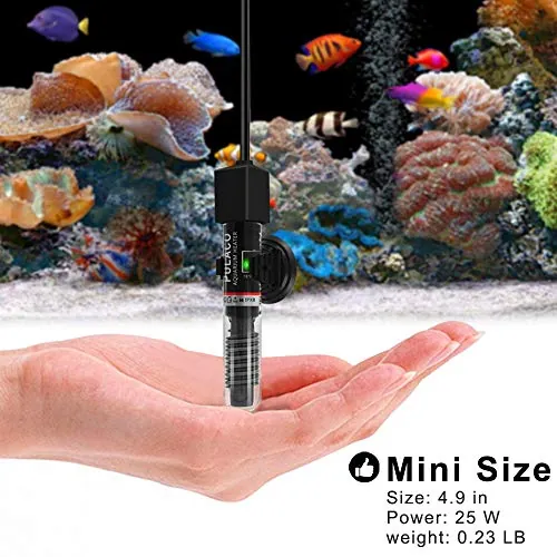 PULACO 25W Mini Aquarium Heater Review image 3