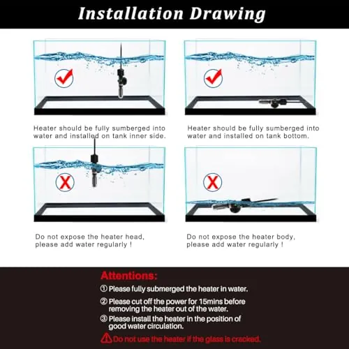 PULACO 25W Mini Aquarium Heater Review image 6