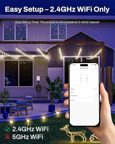 HBN Outdoor Smart Plug Review: 3-Outlet Outdoor Control image 7