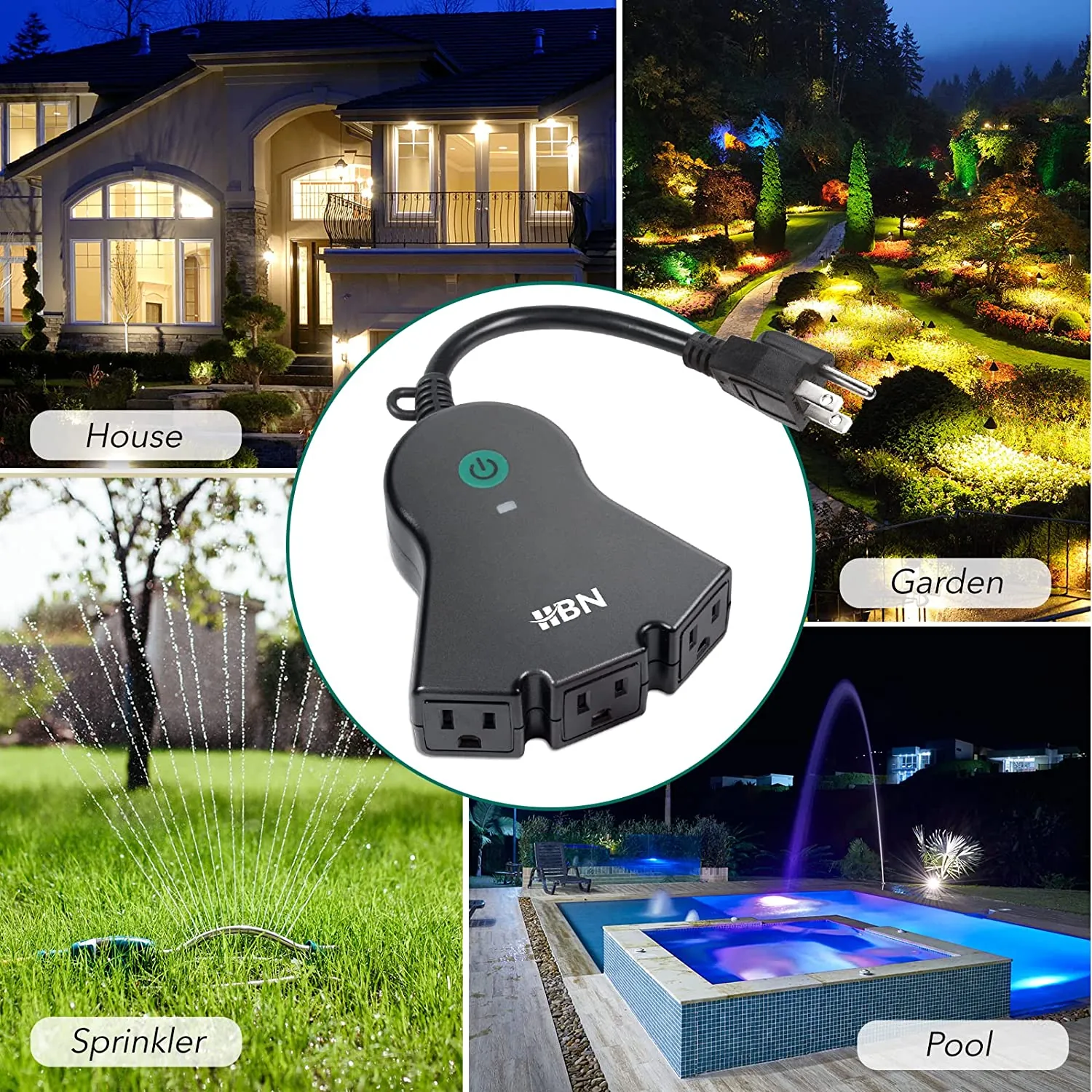 HBN Outdoor Smart Plug Review: 3-Outlet Outdoor Control image 8