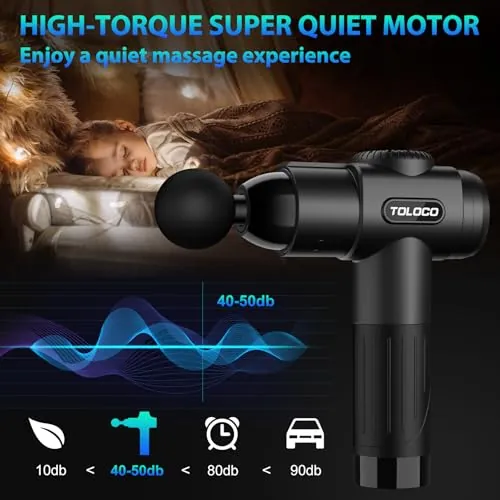TOLOCO Massage Gun Review: Deep Tissue Relief and Value image 3