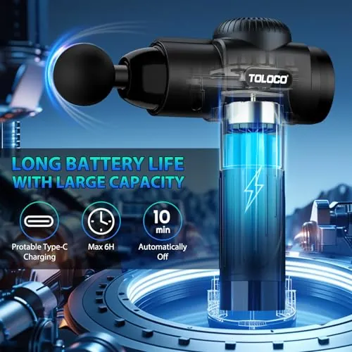 TOLOCO Massage Gun Review: Deep Tissue Relief and Value image 4