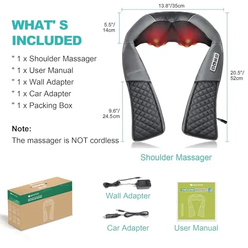 Medcursor Neck Massager Review: Shiatsu Relief at Home image 3