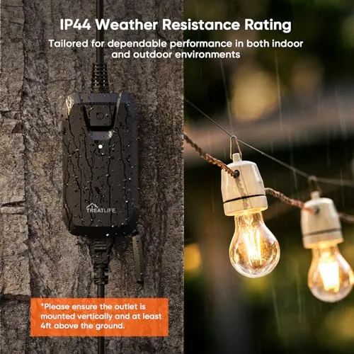 TREATLIFE Smart Dimmer Plug Review for Outdoor Lighting image 5
