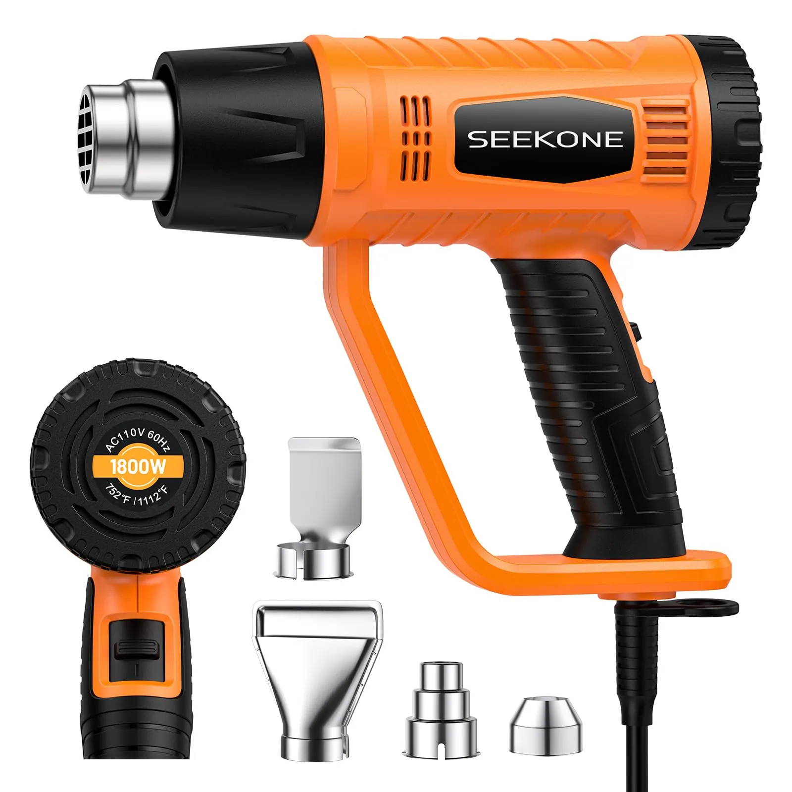 SEEKONE Heat Gun Review: 1800W DIY Hot Air Gun
