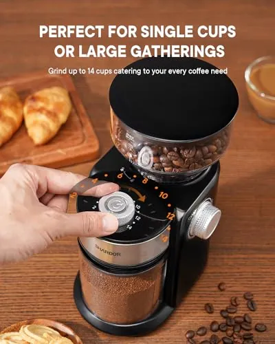SHARDOR Electric Burr Coffee Grinder 2.0 Review image 5