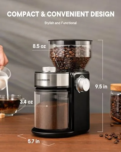 SHARDOR Electric Burr Coffee Grinder 2.0 Review image 7