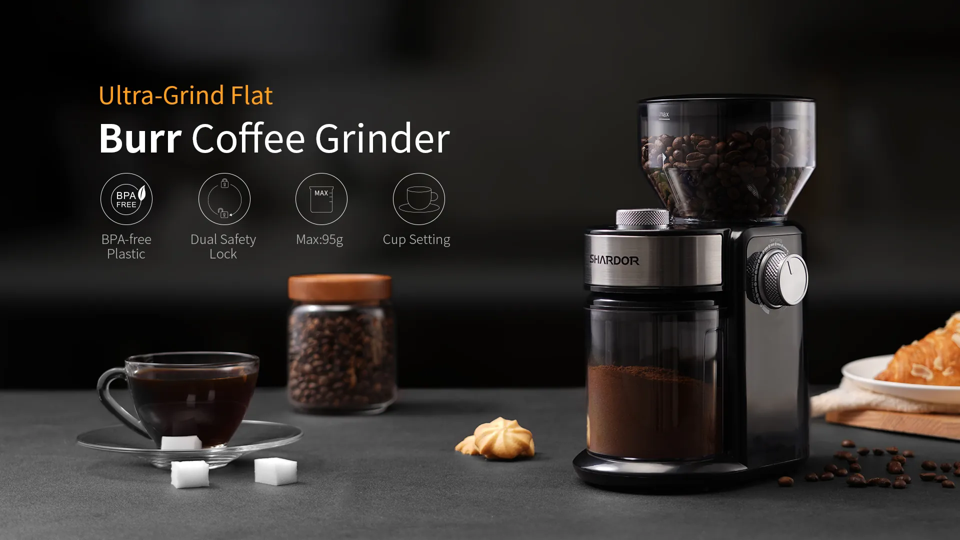 SHARDOR Electric Burr Coffee Grinder 2.0 Review image 8
