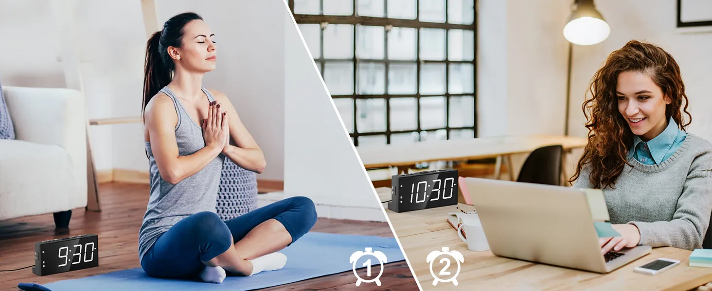 PPLEE Alarm Clock Review: Dual Alarm Bedroom Clock image 9