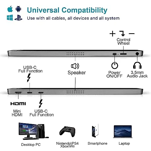 KYY Portable Monitor Review: 15.6-Inch USB-C Display image 5