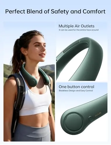 JISULIFE Neck Fan Life3 Review: Portable Cooling image 6