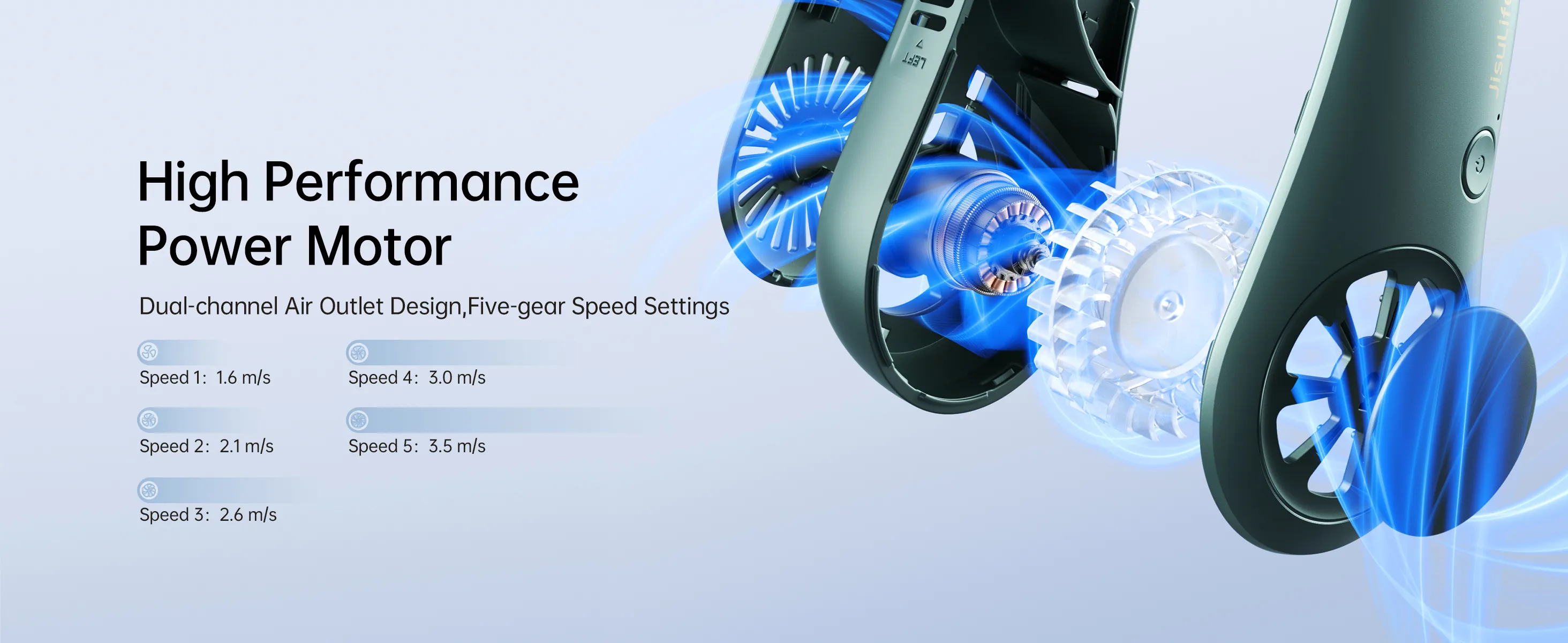 JISULIFE Neck Fan Life3 Review: Portable Cooling image 9