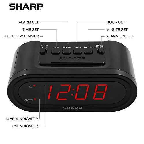 Sharp AccuSet Alarm Clock Review: Ease, Display and Value image 4