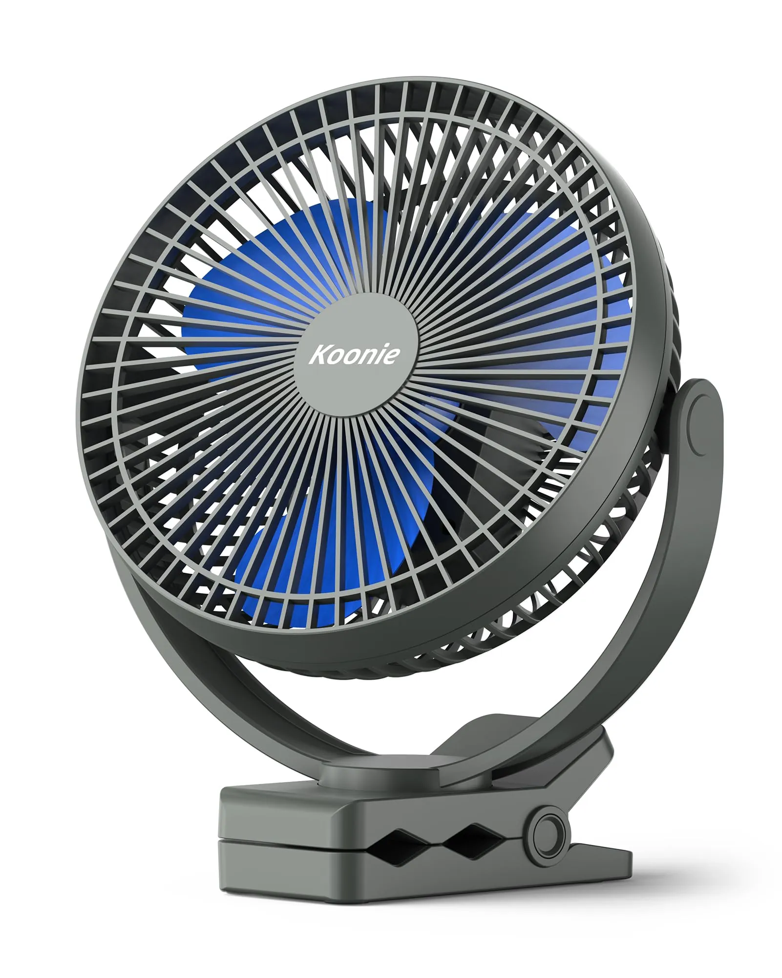 Koonie 8-Inch Clip-on Fan Review: Battery, Nois...