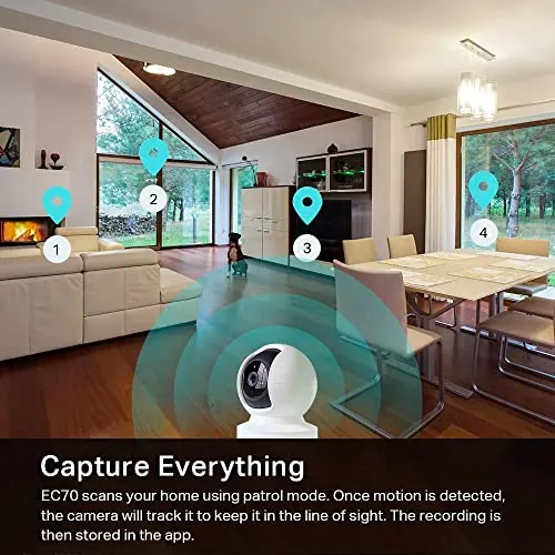 Kasa EC70 Review: Indoor Pan/Tilt Security Camera image 3