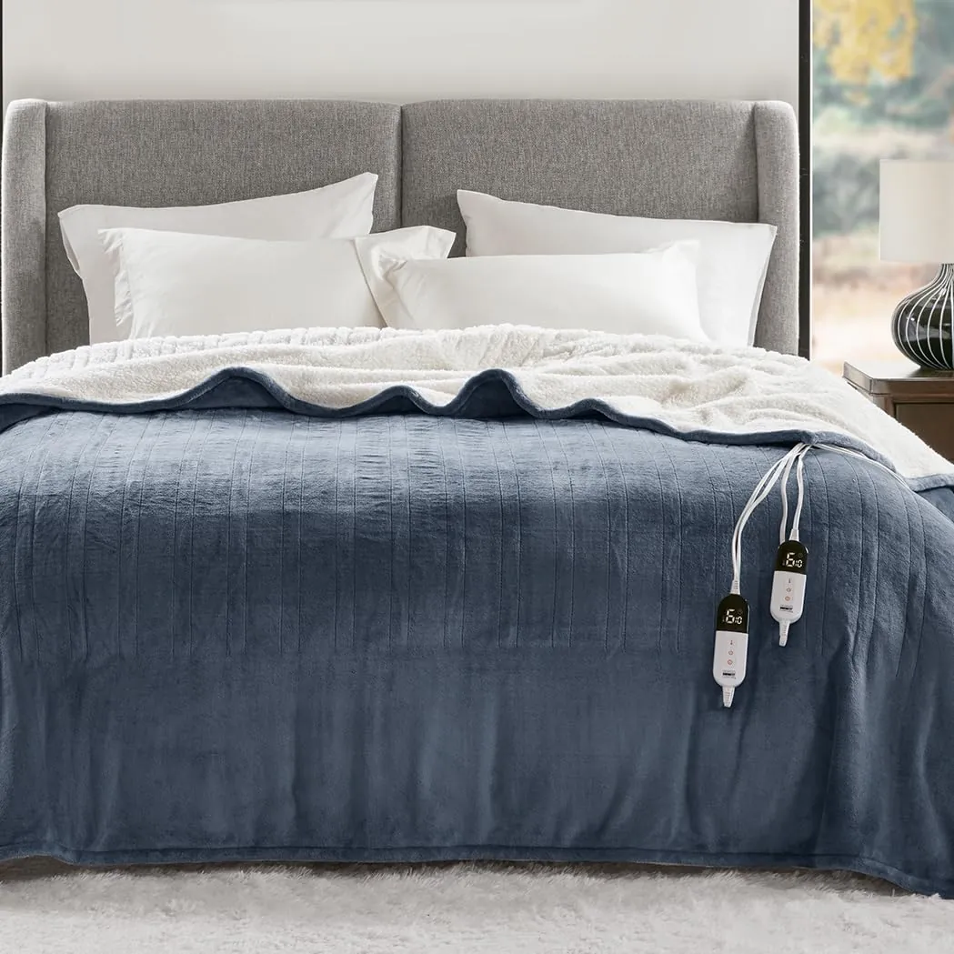 Degrees of Comfort Heated Blanket Queen Size Re...
