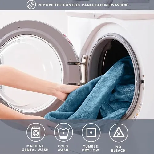 Degrees of Comfort Heated Blanket Queen Size Review image 8